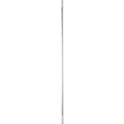 Vikan Hygiene Aluminum Handle - 1460mm - Ø25mm - White - with Screw Thread