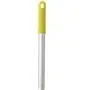 Vikan Hygiene Aluminum Handle - 1460mm - Ø25mm - Yellow - with Screw Thread