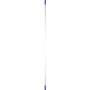 Vikan Hygiene Aluminum Handle - 1460mm - Ø25mm - Purple - with Screw Thread