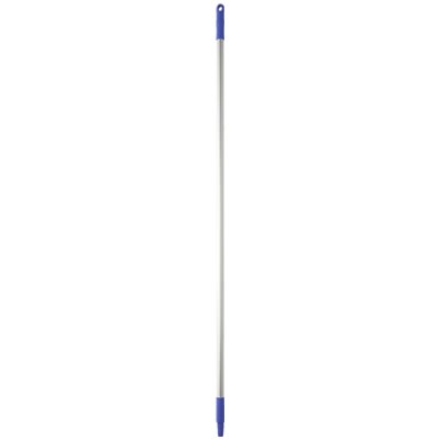 Vikan Hygiene Aluminum Handle - 1460mm - Ø25mm - Purple - with Screw Thread