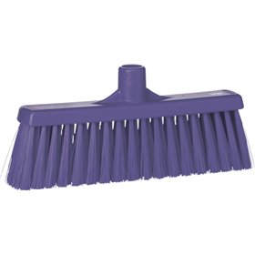 Vikan Hygiene Sweeper with Straight Neck - Purple - 310mm - Medium Fibers