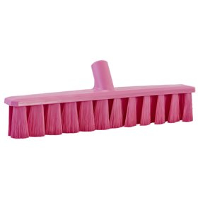 Vikan UST Floor Sweeper - Pink - Soft Fibers - 400mm