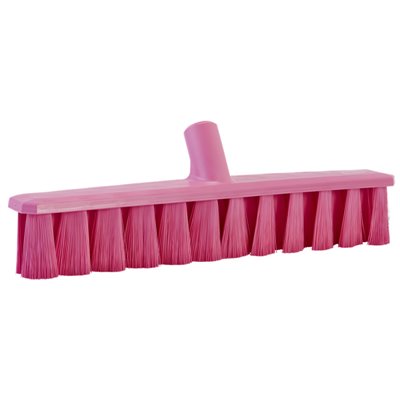 Vikan UST Floor Sweeper - Pink - Soft Fibers - 400mm