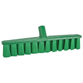 Vikan UST Floor Sweeper - Green - Soft Fibers - 400mm