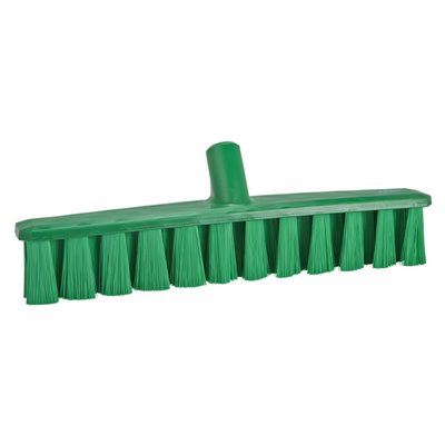 Vikan UST Floor Sweeper - Green - Medium Fibers - 400mm