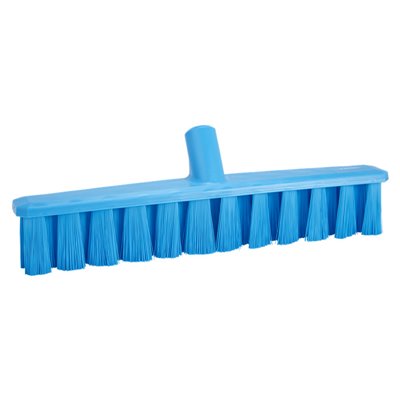 Vikan UST Floor Sweeper - Blue - Medium Fibers - 400mm