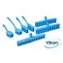 Vikan UST Floor Sweeper - Blue - Medium Fibers - 400mm