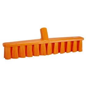 Vikan UST Floor Sweeper - Orange - Medium Fibers - 400mm