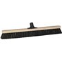 Vikan Classic Blank Wooden Sweeper - Black Soft Fibers - with Handle Connection - 620mm