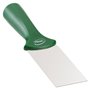 Vikan Hygiene Hand Scraper with Stainless Steel Blade - Green - 50mm - with Screw Thread