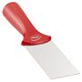 Vikan Hygiene Hand Scraper with Stainless Steel Blade - Red - 50mm - with Screw Thread