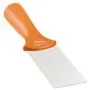 Vikan Hygiene Hand Scraper with Stainless Steel Blade - Orange - 50mm - with Screw Thread
