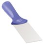 Vikan Hygiene Hand Scraper with Stainless Steel Blade - Purple - 50mm - with Screw Thread