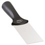 Vikan Hygiene Hand Scraper with Stainless Steel Blade - Black - 50mm - with Screw Thread