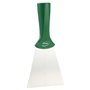 Vikan Hygiene Hand Scraper with Stainless Steel Blade - Green - 100mm - with Screw Thread