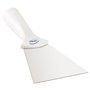 Vikan Hygiene Hand Scraper with Stainless Steel Blade - White - 100mm - with Screw Thread