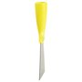 Vikan Hygiene Hand Scraper with Stainless Steel Blade - Yellow - 100mm - with Screw Thread