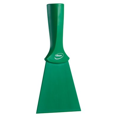 Vikan Hygiene Nylon Hand Scraper - Green - 100mm - with Screw Thread