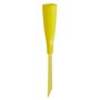 Vikan Hygiene Nylon Hand Scraper - Yellow - 100mm - with Screw Thread