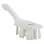 Vikan UST Dish Brush with Short Handle - White - Hard Fibers - 260mm