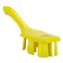 Vikan UST Dish Brush with Short Handle - Yellow - Hard Fibers - 260mm