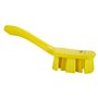 Vikan UST Dish Brush with Short Handle - Yellow - Hard Fibers - 260mm