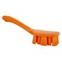 Vikan UST Dish Brush with Short Handle - Orange - Hard Fibers - 260mm