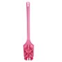 Vikan UST Dish Brush with Long Handle - Pink - Hard Fibers - 395mm