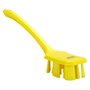 Vikan UST Dish Brush with Long Handle - Yellow - Hard Fibers - 395mm