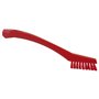 Vikan Hygiene Precision Brush - Red - Extra Hard Fibers - 205mm