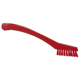 Vikan Hygiene Precisieborstel - Rood - Extra Harde Vezels - 205mm