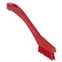 Vikan Hygiene Precisieborstel - Rood - Extra Harde Vezels - 205mm