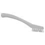 Vikan Hygiene Precision Brush - White - Extra Hard Fibers - 205mm