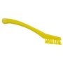 Vikan Hygiene Precision Brush - Yellow - Extra Hard Fibers - 205mm