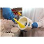 Vikan Hygiene Precision Brush - Yellow - Extra Hard Fibers - 205mm