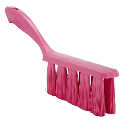 Vikan UST Hand Brush - Pink - Medium Fibers - 330mm