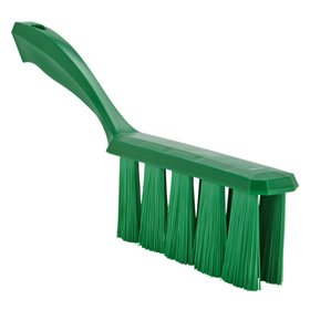 Vikan UST Hand Brush - Green - Medium Fibers - 330mm