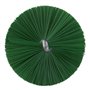 Vikan Hygiene Pipe Brush for Flexible Cable - Green - Medium Fibers - 200mm - Ø40mm