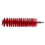 Vikan Hygiene Pipe Brush for Flexible Cable - Red - Medium Fibers - 200mm - Ø40mm