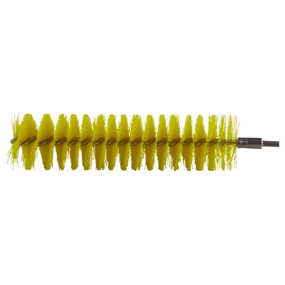 Vikan Hygiene Pipe Brush for Flexible Cable - Yellow - Medium Fibers - 200mm - Ø40mm