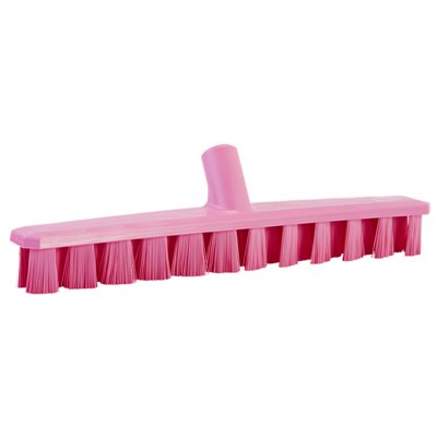 Vikan UST Floor Scrubber - Pink - Hard - 400mm