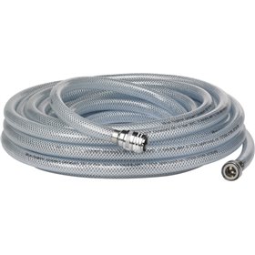 Vikan Hygiene 93325 Cold Water Hose Set - 15m - Transparent - max 12 Bar - max 40°C