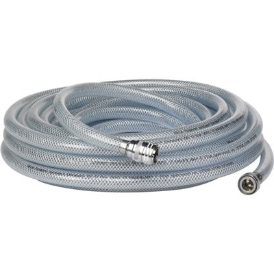 Vikan Hygiene 93325 Cold Water Hose Set - 15m - Transparent - max 12 Bar - max 40°C