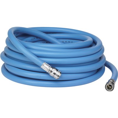 Vikan Hygiene 93363 Hot Water Hose Set - 15m - Blue - FDA - max. 20 Bar - 70°C