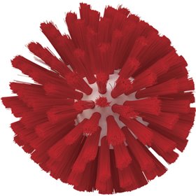 Vikan Hygiene Pijpenborstel - Rood - Medium Vezels - Steelmodel - Ø175mm