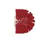 Vikan Hygiene Pipe Brush - Red - Medium Fibers - Handle Model - Ø175mm