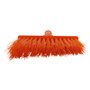 Vikan Hygiene corner broom - Orange - Extra Hard Long Slanted Fibers - 290mm