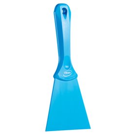 Vikan Hygiene Nylon Hand Scraper - Blue - 100mm