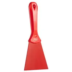 Vikan Hygiene Nylon Hand Scraper - Red - 100mm
