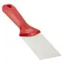 Vikan Hygiene Hand Scraper with Stainless Steel Blade - Red - 50mm